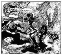 Our Boys Go Down [34 x 30 in.] 1990