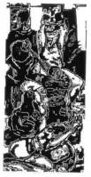 Are We Nothing? (After Beckmann's Departure) [15 x 30 3/4 in.] 2004