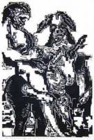 Sleep of Reason, After Goya [14x 21 3/4 in.] 2003